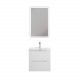Тумба с раковиной подвесная BelBagno MARINO-CER-MINI-500-2C-SO-BL-P Bianco Lucido, раковина белая BB-8099-3-50 Тумба с раковиной подвесная BelBagno MARINO-CER-MINI-500-2C-SO-BL-P Bianco Lucido, раковина белая BB-8099-3-50