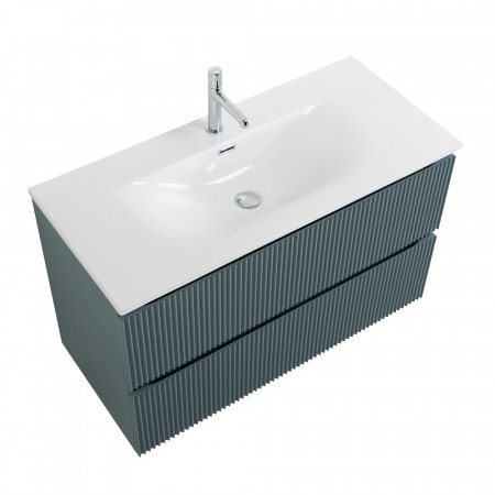 Тумба с раковиной подвесная BelBagno UNO-1200-2C-SO-AO Голубой матовый, раковина белая BB-8099-120 Тумба с раковиной подвесная BelBagno UNO-1200-2C-SO-AO Голубой матовый, раковина белая BB-8099-120