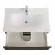 Тумба с раковиной подвесная BelBagno MARINO-CER-N-800-2C-SO-RNG-P Rovere Nature Grigio, раковина белая BB-8099-80 Тумба с раковиной подвесная BelBagno MARINO-CER-N-800-2C-SO-RNG-P Rovere Nature Grigio, раковина белая BB-8099-80