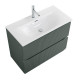 Тумба с раковиной подвесная BelBagno UNO-MINI-800-2C-SO-VO Еловый матовый, раковина белая BB-8099-3-80 Тумба с раковиной подвесная BelBagno UNO-MINI-800-2C-SO-VO Еловый матовый, раковина белая BB-8099-3-80