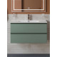 Тумба с раковиной подвесная BelBagno KRAFT-800-2C-SO-VO Еловый матовый, раковина белая BB800ETL Тумба с раковиной подвесная BelBagno KRAFT-800-2C-SO-VO Еловый матовый, раковина белая BB800ETL