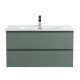 Тумба с раковиной подвесная BelBagno KRAFT-800-2C-SO-VO Еловый матовый, раковина белая BB800ETL Тумба с раковиной подвесная BelBagno KRAFT-800-2C-SO-VO Еловый матовый, раковина белая BB800ETL