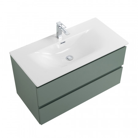 Тумба с раковиной подвесная BelBagno KRAFT-900-2C-SO-VO Еловый матовый, раковина белая BB-8099-90 Тумба с раковиной подвесная BelBagno KRAFT-900-2C-SO-VO Еловый матовый, раковина белая BB-8099-90