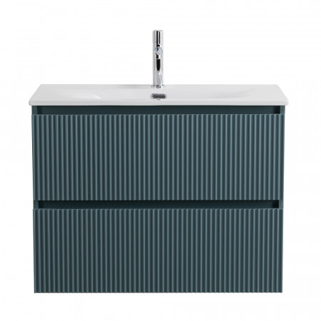 Тумба с раковиной подвесная BelBagno UNO-MINI-800-2C-SO-AO Голубой матовый, раковина белая BB-8099-3-80 Тумба с раковиной подвесная BelBagno UNO-MINI-800-2C-SO-AO Голубой матовый, раковина белая BB-8099-3-80