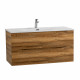 Тумба с раковиной подвесная BelBagno MARINO-CER-N-1000-2C-SO-RR-P Rovere Rustico, раковина белая BB-8099-100 Тумба с раковиной подвесная BelBagno MARINO-CER-N-1000-2C-SO-RR-P Rovere Rustico, раковина белая BB-8099-100