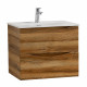 Тумба с раковиной подвесная BelBagno MARINO-CER-MINI-500-2C-SO-RR-P Rovere Rustico, раковина белая BB-8099-3-50 Тумба с раковиной подвесная BelBagno MARINO-CER-MINI-500-2C-SO-RR-P Rovere Rustico, раковина белая BB-8099-3-50