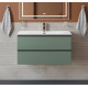 Тумба с раковиной подвесная BelBagno KRAFT-800-2C-SO-VO Еловый матовый, раковина белая BB-8099-80 Тумба с раковиной подвесная BelBagno KRAFT-800-2C-SO-VO Еловый матовый, раковина белая BB-8099-80