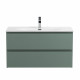 Тумба с раковиной подвесная BelBagno KRAFT-800-2C-SO-VO Еловый матовый, раковина белая BB-8099-80 Тумба с раковиной подвесная BelBagno KRAFT-800-2C-SO-VO Еловый матовый, раковина белая BB-8099-80