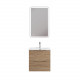 Тумба с раковиной подвесная BelBagno MARINO-CER-MINI-500-2C-SO-WO-P Rovere Bianco, раковина белая BB-8099-3-50 Тумба с раковиной подвесная BelBagno MARINO-CER-MINI-500-2C-SO-WO-P Rovere Bianco, раковина белая BB-8099-3-50