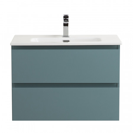 Тумба с раковиной подвесная BelBagno KRAFT-700-2C-SO-AO Голубой матовый, раковина белая BB700ETL Тумба с раковиной подвесная BelBagno KRAFT-700-2C-SO-AO Голубой матовый, раковина белая BB700ETL