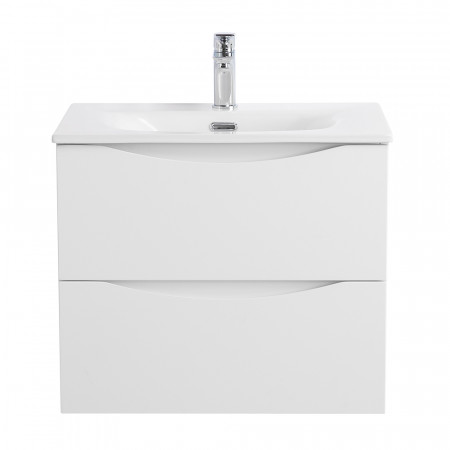 Тумба с раковиной подвесная BelBagno MARINO-CER-N-700-2C-SO-BL-P Bianco Lucido, раковина белая BB-8099-70 Тумба с раковиной подвесная BelBagno MARINO-CER-N-700-2C-SO-BL-P Bianco Lucido, раковина белая BB-8099-70