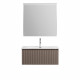 Тумба с раковиной подвесная BelBagno UNO-800-1C-SO-СO Бежевый матовый, раковина белая BB-8099-80 Тумба с раковиной подвесная BelBagno UNO-800-1C-SO-СO Бежевый матовый, раковина белая BB-8099-80