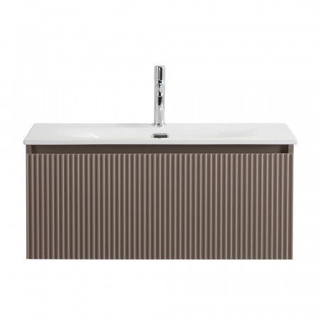 Тумба с раковиной подвесная BelBagno UNO-800-1C-SO-СO Бежевый матовый, раковина белая BB-8099-80 Тумба с раковиной подвесная BelBagno UNO-800-1C-SO-СO Бежевый матовый, раковина белая BB-8099-80