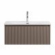 Тумба с раковиной подвесная BelBagno UNO-800-1C-SO-СO Бежевый матовый, раковина белая BB-8099-80 Тумба с раковиной подвесная BelBagno UNO-800-1C-SO-СO Бежевый матовый, раковина белая BB-8099-80