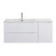 Подвесная тумба с раковиной BelBagno ETNA 120 Bianco Lucido левая, ETNA-1200-2C-1A-SO-BL-L + BB1200ETL-L Подвесная тумба с раковиной BelBagno ETNA 120 Bianco Lucido левая, ETNA-1200-2C-1A-SO-BL-L + BB1200ETL-L