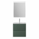 Тумба с раковиной подвесная BelBagno UNO-600-2C-SO-VO Еловый матовый, раковина белая BB-8099-60 Тумба с раковиной подвесная BelBagno UNO-600-2C-SO-VO Еловый матовый, раковина белая BB-8099-60