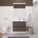 Тумба с раковиной подвесная BelBagno UNO-900-2C-SO-СO Бежевый матовый, раковина белая BB-8099-90 Тумба с раковиной подвесная BelBagno UNO-900-2C-SO-СO Бежевый матовый, раковина белая BB-8099-90
