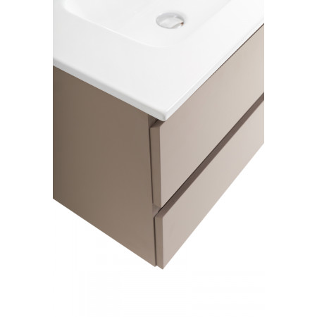 Тумба с раковиной подвесная BelBagno KRAFT-600-2C-SO-CO Бежевый матовый, раковина белая BB600ETL Тумба с раковиной подвесная BelBagno KRAFT-600-2C-SO-CO Бежевый матовый, раковина белая BB600ETL