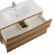 Тумба с раковиной подвесная BelBagno MARINO-CER-MINI-1000-2C-SO-RR-P Rovere Rustico, раковина белая BB-8099-3-100 Тумба с раковиной подвесная BelBagno MARINO-CER-MINI-1000-2C-SO-RR-P Rovere Rustico, раковина белая BB-8099-3-100