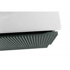 Тумба с раковиной подвесная BelBagno UNO-1000-2C-SO-VO Еловый матовый, раковина белая BB-8099-100