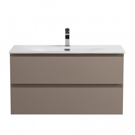 Тумба с раковиной подвесная BelBagno KRAFT-800-2C-SO-CO Бежевый матовый, раковина белая BB-8099-80 Тумба с раковиной подвесная BelBagno KRAFT-800-2C-SO-CO Бежевый матовый, раковина белая BB-8099-80