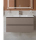 Тумба с раковиной подвесная BelBagno KRAFT-900-2C-SO-CO Бежевый матовый, раковина белая BB900ETL Тумба с раковиной подвесная BelBagno KRAFT-900-2C-SO-CO Бежевый матовый, раковина белая BB900ETL