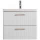 Подвесная тумба с раковиной Belbagno DUE 50 см Белый металлик DUE-500-2C-SO-BM-P + BB-8076-3-50 Подвесная тумба с раковиной Belbagno DUE 50 см Белый металлик DUE-500-2C-SO-BM-P + BB-8076-3-50