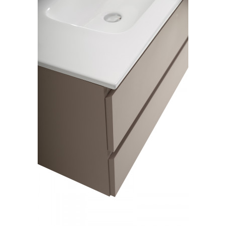 Тумба с раковиной подвесная BelBagno KRAFT-1000-2C-SO-CO Бежевый матовый, раковина белая BB1000ETL Тумба с раковиной подвесная BelBagno KRAFT-1000-2C-SO-CO Бежевый матовый, раковина белая BB1000ETL