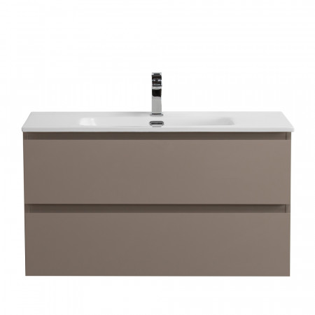Тумба с раковиной подвесная BelBagno KRAFT-800-2C-SO-CO Бежевый матовый, раковина белая BB800ETL Тумба с раковиной подвесная BelBagno KRAFT-800-2C-SO-CO Бежевый матовый, раковина белая BB800ETL