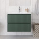 Тумба с раковиной подвесная BelBagno UNO-800-2C-SO-VO Еловый матовый, раковина белая BB-8099-80 Тумба с раковиной подвесная BelBagno UNO-800-2C-SO-VO Еловый матовый, раковина белая BB-8099-80