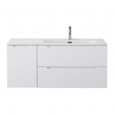 Подвесная тумба с раковиной BelBagno ETNA 120 Bianco Lucido правая, ETNA-1200-2C-1A-SO-BL-R + BB1200ETL-R