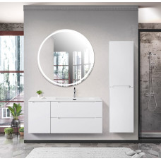 Подвесная тумба с раковиной BelBagno ETNA 120 Bianco Lucido правая, ETNA-1200-2C-1A-SO-BL-R + BB1200ETL-R