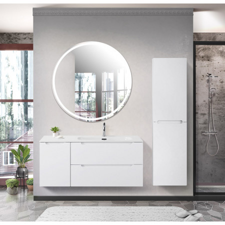 Подвесная тумба с раковиной BelBagno ETNA 120 Bianco Lucido правая, ETNA-1200-2C-1A-SO-BL-R + BB1200ETL-R Подвесная тумба с раковиной BelBagno ETNA 120 Bianco Lucido правая, ETNA-1200-2C-1A-SO-BL-R + BB1200ETL-R