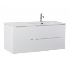 Подвесная тумба с раковиной BelBagno ETNA 120 Bianco Lucido правая, ETNA-1200-2C-1A-SO-BL-R + BB1200ETL-R