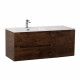 Подвесная тумба с раковиной BelBagno ETNA 120 Rovere Moro левая, ETNA-1200-2C-1A-SO-RW-L + BB1200ETL-L Подвесная тумба с раковиной BelBagno ETNA 120 Rovere Moro левая, ETNA-1200-2C-1A-SO-RW-L + BB1200ETL-L