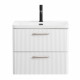 Подвесная тумба с раковиной Belbagno DUE 60 см., Bianco Lucido, DUE-600-2C-SO-BL-P + BB-8076-3-60 Подвесная тумба с раковиной Belbagno DUE 60 см., Bianco Lucido, DUE-600-2C-SO-BL-P + BB-8076-3-60
