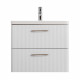 Подвесная тумба с раковиной Belbagno DUE 60 см Белый металлик DUE-600-2C-SO-BM-P + BB-8076-3-60 Подвесная тумба с раковиной Belbagno DUE 60 см Белый металлик DUE-600-2C-SO-BM-P + BB-8076-3-60