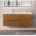 Подвесная тумба с раковиной BelBagno ETNA 120 Rovere Nature левая, ETNA-1200-2C-1A-SO-RN-L + BB1200ETL-L