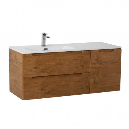 Подвесная тумба с раковиной BelBagno ETNA 120 Rovere Nature левая, ETNA-1200-2C-1A-SO-RN-L + BB1200ETL-L Подвесная тумба с раковиной BelBagno ETNA 120 Rovere Nature левая, ETNA-1200-2C-1A-SO-RN-L + BB1200ETL-L