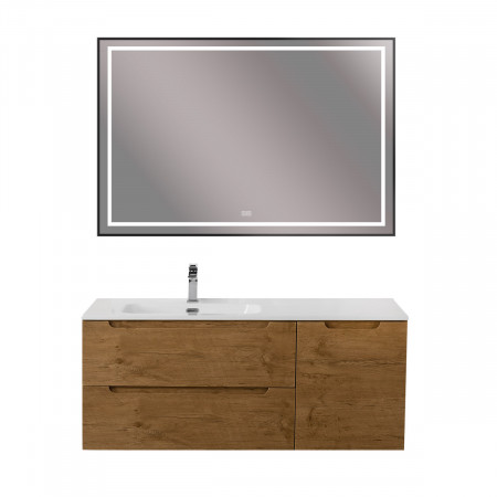 Подвесная тумба с раковиной BelBagno ETNA 120 Rovere Nature левая, ETNA-1200-2C-1A-SO-RN-L + BB1200ETL-L Подвесная тумба с раковиной BelBagno ETNA 120 Rovere Nature левая, ETNA-1200-2C-1A-SO-RN-L + BB1200ETL-L