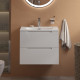 Тумба подвесная с раковиной BelBagno ETNA39-700/390-2C-SO-BL-P+BB-8099-3-70 Тумба подвесная с раковиной BelBagno ETNA39-700/390-2C-SO-BL-P+BB-8099-3-70