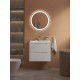Тумба подвесная с раковиной BelBagno ETNA39-600/390-2C-SO-BL-P+BB-8099-3-60 Тумба подвесная с раковиной BelBagno ETNA39-600/390-2C-SO-BL-P+BB-8099-3-60