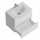 Тумба подвесная с раковиной BelBagno ETNA39-600/390-2C-SO-BL-P+BB-8099-3-60 Тумба подвесная с раковиной BelBagno ETNA39-600/390-2C-SO-BL-P+BB-8099-3-60