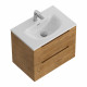 Тумба подвесная с раковиной BelBagno ETNA39-500/390-2C-SO-RN-P+BB-8099-3-50 Тумба подвесная с раковиной BelBagno ETNA39-500/390-2C-SO-RN-P+BB-8099-3-50