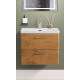 Подвесная тумба с раковиной Belbagno DUE 60 см Rovere Nature DUE-600-2C-SO-RN-P + BB-8076-3-60 Подвесная тумба с раковиной Belbagno DUE 60 см Rovere Nature DUE-600-2C-SO-RN-P + BB-8076-3-60