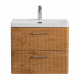 Подвесная тумба с раковиной Belbagno DUE 60 см Rovere Nature DUE-600-2C-SO-RN-P + BB-8076-3-60 Подвесная тумба с раковиной Belbagno DUE 60 см Rovere Nature DUE-600-2C-SO-RN-P + BB-8076-3-60