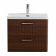 Подвесная тумба с раковиной Belbagno DUE 60 см Noce DUE-600-2C-SO-NOCE-P + BB-8076-3-60 Подвесная тумба с раковиной Belbagno DUE 60 см Noce DUE-600-2C-SO-NOCE-P + BB-8076-3-60