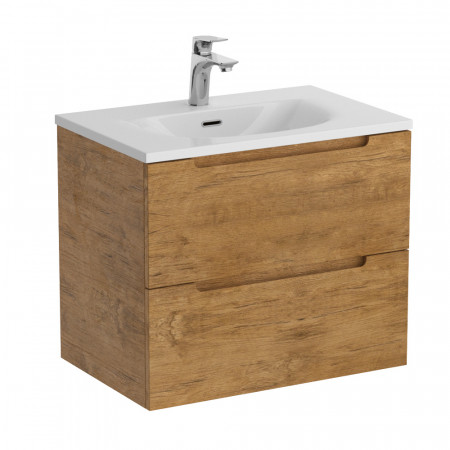Тумба подвесная с раковиной BelBagno ETNA39-600/390-2C-SO-RN-P+BB-8099-3-60 Тумба подвесная с раковиной BelBagno ETNA39-600/390-2C-SO-RN-P+BB-8099-3-60