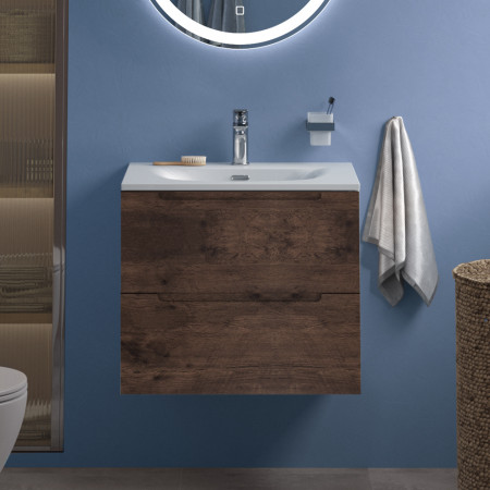 Тумба подвесная с раковиной BelBagno ETNA39-600/390-2C-SO-RW-P+BB-8099-3-60 Тумба подвесная с раковиной BelBagno ETNA39-600/390-2C-SO-RW-P+BB-8099-3-60