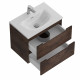 Тумба подвесная с раковиной BelBagno ETNA39-600/390-2C-SO-RW-P+BB-8099-3-60 Тумба подвесная с раковиной BelBagno ETNA39-600/390-2C-SO-RW-P+BB-8099-3-60